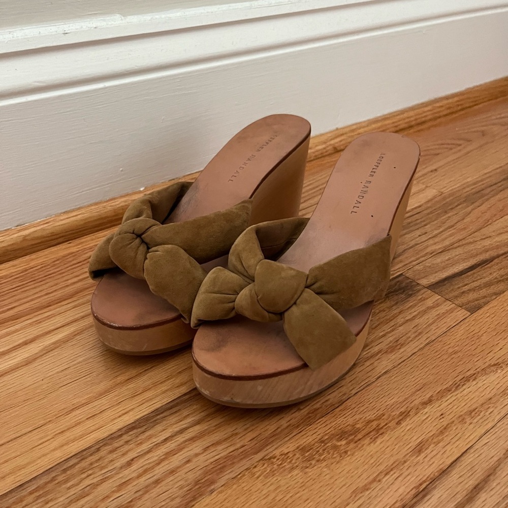 Loeffler Randall Taylor platform wedge